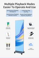 Pantalla LED de Doble Cara para Interiores, Directo de Fábrica, P1.25 P1.5 P1.8 P2.5mm, para Ascensores, Señalización, Educación, Centros Comerciales