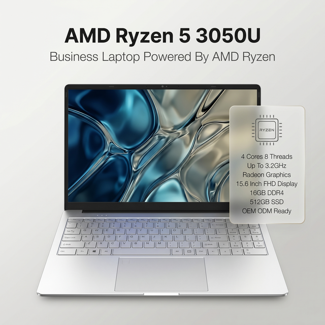 Brand New Laptop Notebook Computer AMD Ryzen 5 Business Office Education Portable Wholesale Oem Odm Factory Supplier Global
