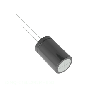 Condensador de Aluminio ESMQ451ELL2R2MHB5D de Canal de Fabricante, Tipo Through Hole, 2.2uF 20% 450V RADIAL - Product Image 1