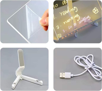 Tablette de dessin LED rechargeable pour enfants, bloc magique lumineux RGB, tablette de dessin néon, 1000 mAh, cadeau éducatif créatif, jouet