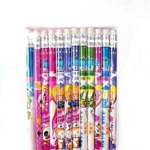 Lápiz de Madera HB con Borrador Blanco, Diseño Kawaii y de Dibujos Animados, Marca Personalizada FP12, para el Mercado de Nigeria - Product Image 4