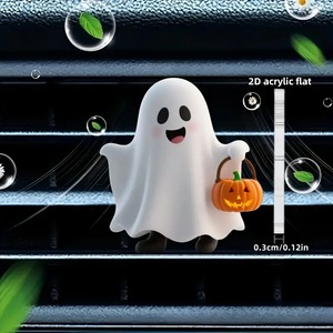 Decoración para Rejilla de Ventilación de Coche con Diseño Temático de Halloween, Sin Fragancia, con Doble Lámina de Esponja Inodora, Aire Fresco para el Coche - Product Image 3