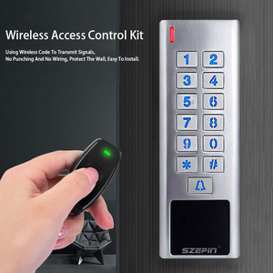 125khz Waterproof Plastic <strong>Standalone</strong> Keypad Door <strong>Exit</strong> <strong>Button</strong> Wireless <strong>Access</strong> Controller Kit <strong>Access</strong> <strong>Control</strong> for Elevator - Product Image 3