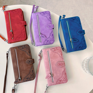 Cartera con cremallera para niñas, correa de <span class=keywords><strong>libro</strong></span>, monedero, <span class=keywords><strong>funda</strong></span> para teléfono móvil, <span class=keywords><strong>funda</strong></span> para teléfono móvil para Samsung S24 Plus 21, <span class=keywords><strong>funda</strong></span> para teléfono con sublimación - Product Image 6