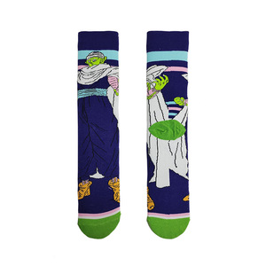 WZ-692 Chaussettes absorbantes en coton à motif dessin animé pour hommes et femmes, thème Anime Planet Venom pour <span class=keywords><strong>Sonic</strong></span>, vente en gros, modèle tube - Product Image 3
