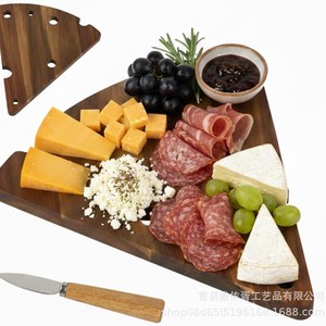 Plateau de service en bois de forme irrégulière, planche à fromage pour fêtes et apéritifs, facile à nettoyer - Product Image 3