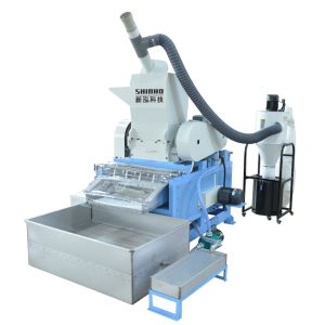 Mesin Granulator Kawat Tembaga Mini SHINHO STM-160A 100~200 Kg/jam, Mesin Daur Ulang Kawat Tembaga Baru untuk Kabel Bekas - Product Image 5
