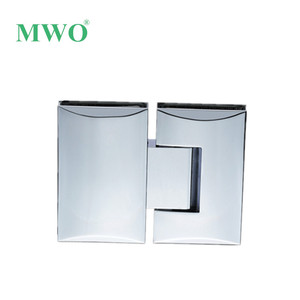 บานพับกระจกอาบน้ำทองเหลือง180องศาสำหรับประตูกระจกห้องน้ำ - Product Image 5