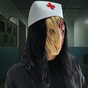 Halloween Horror Silent Hill Mask <span class=keywords><strong>Masque</strong></span> de fantôme <span class=keywords><strong>sans</strong></span> <span class=keywords><strong>visage</strong></span> sanglant - Product Image 2