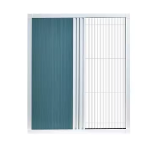 Puerta de malla deslizante plisada de aluminio sin barreras de alta calidad, diseño moderno <span class=keywords><strong>para</strong></span> puerta de pantalla retráctil de Hotel - Product Image 2