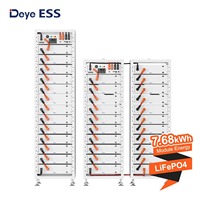 Deye ESS BOS a 10Kwh 20Kwh 30Kwh 40Kwh 50Kwh deye batterie haute tension LiFePO4 200AH Batteries au lithium-ion hors réseau
