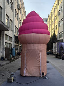 Décoration publicitaire extérieure pour un stand de vente de glaces <span class=keywords><strong>gonflable</strong></span>, y compris <span class=keywords><strong>une</strong></span> <span class=keywords><strong>tente</strong></span> <span class=keywords><strong>gonflable</strong></span>. - Product Image 5