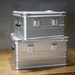 Home Car Camping Multifunktion ale Falt schachtel aus Aluminium legierung Tragbare Aufbewahrung boxen im Freien Aufbewahrung sbox