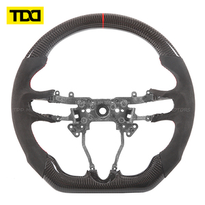 พวงมาลัยคาร์บอนไฟเบอร์แท้ TDD สำหรับ Honda Fit รุ่นที่สอง Civic รุ่นที่แปด และ Accord - Product Image 4