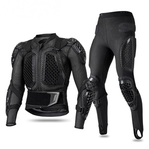 Disesuaikan musim panas sepeda motor Armor celana Set Off-Road balap anti-tabrakan mengendarai perlengkapan pelindung poliester/Spandex cepat kering - Product Image 5
