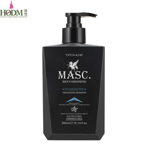 MASC Men Grooming Sulfate Free Uso diario Colágeno Hidratante Anti Pérdida de cabello Champú espesante