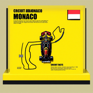 Modèle de voiture 3D moderne à l'échelle 1:43, blocs de construction décoratifs en plastique à suspendre au mur pour fond de canapé - Product Image 2