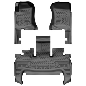 Alfombrilla para Piso de Auto de 7 Asientos, Personalizada de Fábrica, Cobertura Total, Ecológica, 5D para LAND CRUISER 76 1997-2022 - Product Image 4