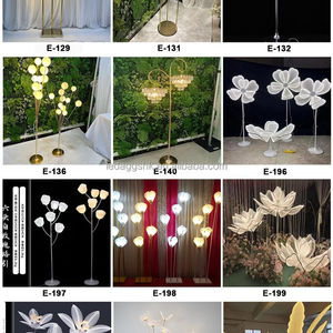 LEDA - Fondo Luminoso Cálido para Decoración de Eventos de Boda, Accesorios de Decoración, Fondo de Hojas LED con Soporte para Boda - Product Image 6