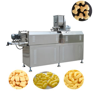 इलेक्ट्रिक पूर्ण उत्पादन लाइन पनीर बॉल चावल क्रिस्पी फुफ्फुट मकई स्नैक्स बनाने मशीन डबल स्क्रू एक्सट्रूडर स्टील स्वचालित - Product Image 3