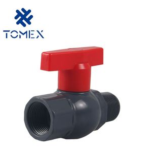 PVC-Ventil PVC 50mm/90mm M/F Kugelhahn zum Niedrigstpreis Hochwertiger Kugelhahn <span class=keywords><strong>TOMEX</strong></span> 75mm PVC-Kugelhahn - Product Image 3