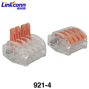 Conector de Alimentación de Cableado Rápido Tipo Palanca de 4 Pines, Fácil Conexión sin Herramientas, Homologado en EE. UU. (921-4) - Accesorios de Conectores de Terminal de Cableado Rápido - Product Image 5