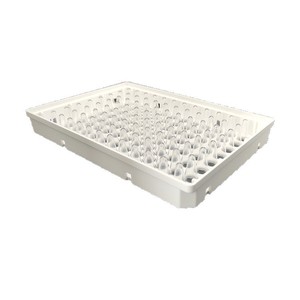 แผ่นเพาะเชื้อ PCR ยี่ห้อ Yongyue แบบ 96 หลุม ขนาด 100 ไมโครลิตร แบบเต็มขอบ สีขาวใส ฆ่าเชื้อได้ สำหรับห้องปฏิบัติการ - Product Image 4