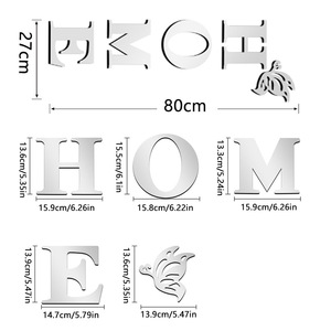 Moderno 3D farfalla acrilico <span class=keywords><strong>specchio</strong></span> decorazione della parete adesivo auto-pasta per soggiorno <span class=keywords><strong>ingresso</strong></span> per la decorazione della casa - Product Image 3