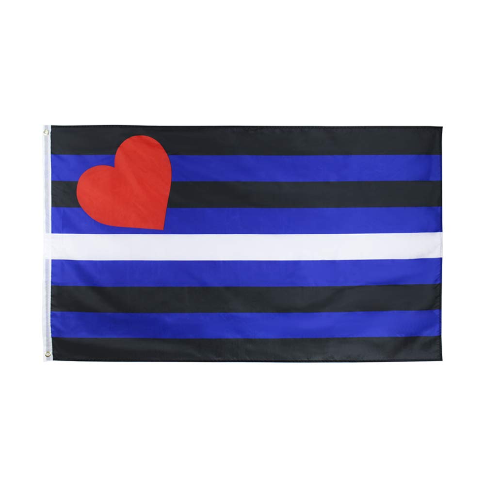 Drapeau de fierté en cuir A