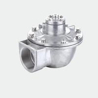 Vanne solénoïde à impulsions pneumatiques à pilotage à distance de type RMF-Q-25DD, 1 pouce, pour dépoussiéreur, vanne à jet pulsé à diaphragme