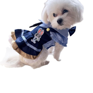 Disfraz de Conejo para Perros y Gatos, Uniforme de Sheriff, Vestido para Todas las Temporadas, Estilo Práctico - Product Image 4