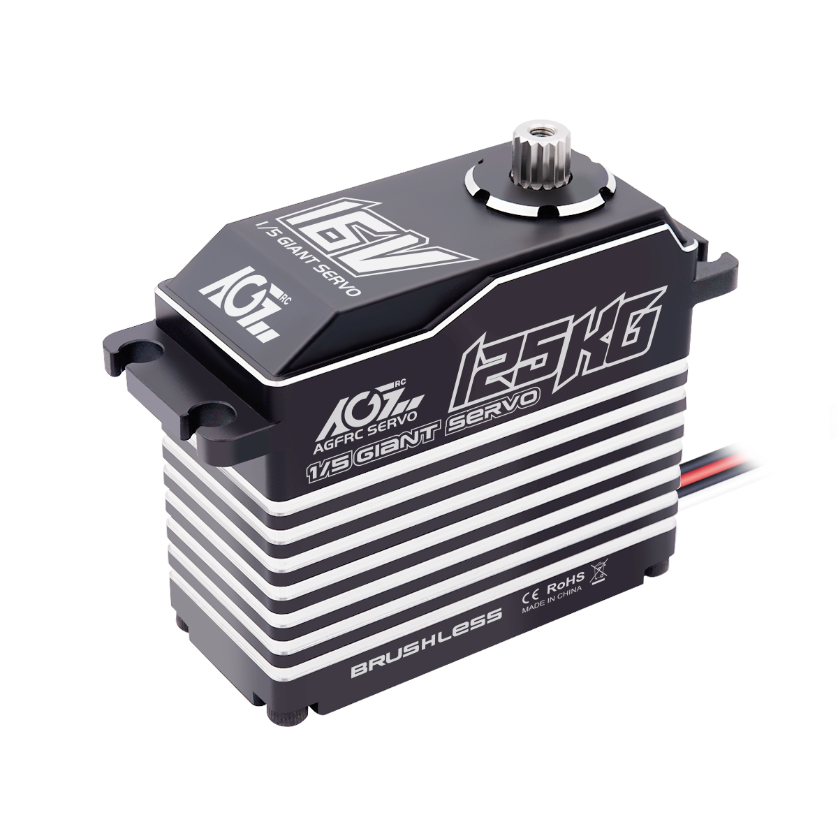 Agfrc A280BVSW прямые мощность 125 кг 16 с бесщеточным двигателем WP 5th весы сервопривода для крупномасштабный автомобиль Лодка летательного аппарата