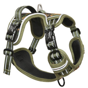 TOPBUDDY Oxford mango acolchado personalizado impermeable bulldog personalizado camuflaje estampado sin tirar arnés para perros - Product Image 2