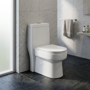 Inodoro de Cerámica de Dos Piezas de Diseño Moderno de Alta Calidad, Inodoro Cuadrado con Embalaje de Cartón - Product Image 6