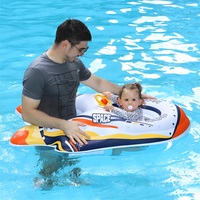 Swimbobo bébé siège flotteurs épaissir PVC gonflable enfants flotteur enfant anneaux de natation jouets anneau flottant été avec auvent