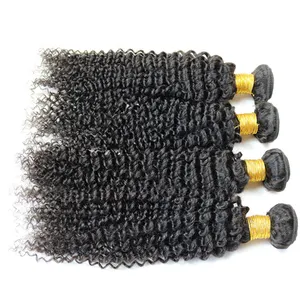 Wholesale Kinky curl Brazilian Hair Extension Virgin Cuticle Aligned Black Color Weave from Vietnam