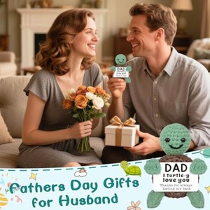 Mini regalo di tartaruga in cotone portatile per papà divertente stile semplice regalo di compleanno per papà papà papà marito figlio <span class=keywords><strong>genero</strong></span> - Product Image 5