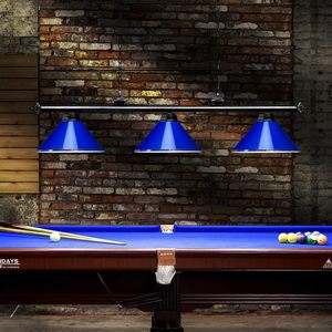 <span class=keywords><strong>Luminaire</strong></span> de table de <span class=keywords><strong>billard</strong></span> bleu Cueelf pour table de <span class=keywords><strong>billard</strong></span> Lampe de <span class=keywords><strong>billard</strong></span> en métal avec 3 abat-jour Convient aux tables de <span class=keywords><strong>billard</strong></span> - Product Image 4