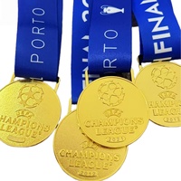 Médaille de football personnalisée de la finale de la Ligue des Champions 2024 U Efa, fabriquée en usine depuis 20 ans