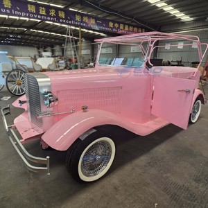 <span class=keywords><strong>Precio</strong></span> de Fábrica, Auto Eléctrico <span class=keywords><strong>Rosa</strong></span> de 5 Plazas, Clásico, de Turismo, Vintage, Vehículo Eléctrico Retro para Zonas Turísticas - Product Image 5