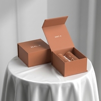 Boîtes rigides magnétiques faites à la main pour emballage de bougies, avec logo personnalisé, pour flacons de parfum et pots de bougies – Collection Luxe 2026