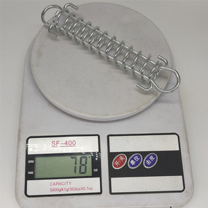 Resorte <span class=keywords><strong>de</strong></span> Tensión Portátil <span class=keywords><strong>de</strong></span> Acero Inoxidable para Exteriores, Resistente al Agua, con Gancho, Amortiguador <span class=keywords><strong>de</strong></span> Tensión, Resorte para Tienda <span class=keywords><strong>de</strong></span> Campaña para Acampar - Product Image 4