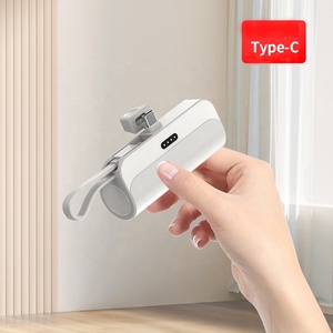 Nouvelle banque de puissance de Capsule de poche alimentation Mobile Portable type-c charge rapide MINI PowerBank pour téléphone portable Android - Product Image 4