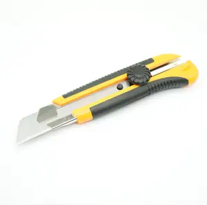 25mm Retractable Snap Off Utility Cutter Knife With Dial Lock For Industrial Use And Office Use