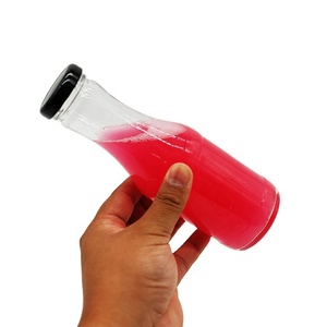 Botella de vidrio para Salsa de Salsa, tarro de Salsa de kétchup de 8oz de alto y alto, con tapón de rosca, 250ml - Product Image 1