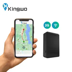 具有防盗功能的Kingwo IoT可充电无线远程防干扰器gps坚固跟踪器