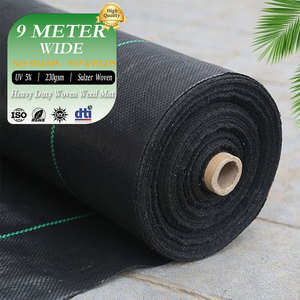 Malla Antihierbas Tejida de 100 g/m², Tela para Control de Maleza, Cubre Suelos, Barrera para Jardín, PP - Product Image 1