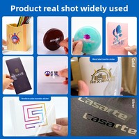 Imprimante de boîte-cadeau d'emballage de thé en cristal de matériau de rouleau UV entièrement automatique Machine d'étiquetage d'autocollant de transfert à froid de logo d'estampage à chaud