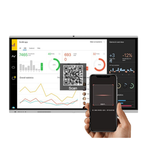 Bảng Màn Hình Cảm Ứng Màn Hình 55 Inch Bảng Tương Tác 4K Siêu Không Dây Bảng Giáo Dục - Product Image 3