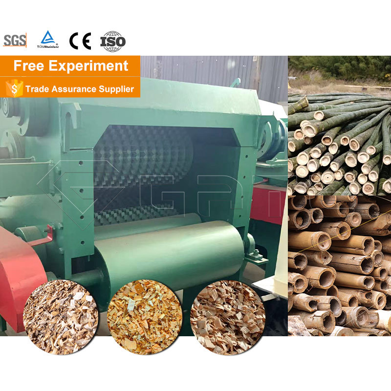 Forest Machine Wood Chipper Branch Wood